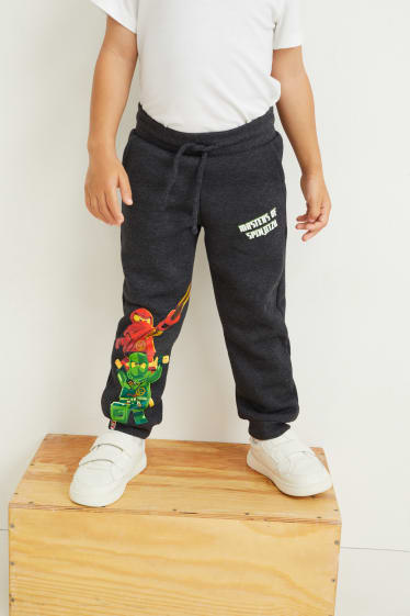 Enfants garçons - Lego Ninjago - pantalon de jogging - gris foncé