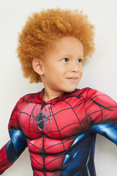 Kinder Buben - Spider-Man - Kostüm - 2 teilig - rot