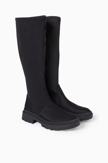 Damen - Stiefel - schwarz