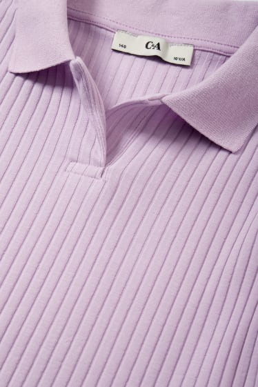 Children - Polo shirt - light violet