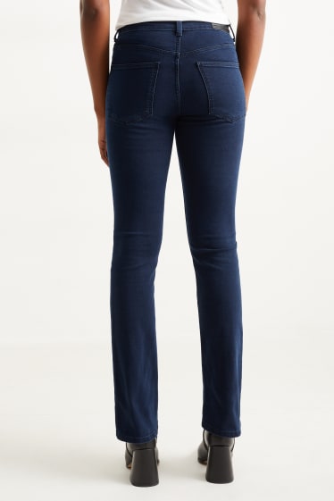 Dona - Bootcut jeans - mid waist - LYCRA® - texà blau fosc