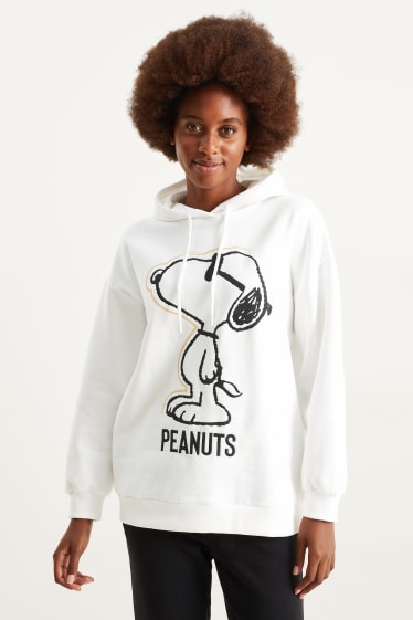 Femei - Hanorac - Peanuts - alb