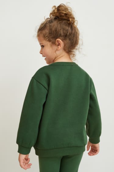 Copii - Bluză de molton - verde