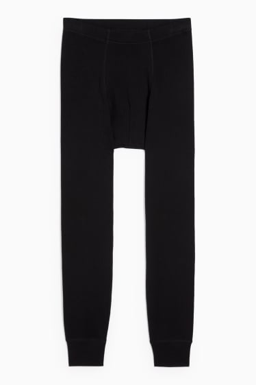 Home - Pantalons llargs interiors tèrmics - negre