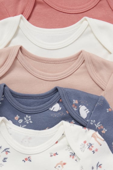 Neonate - Confezione da 5 - body per neonate - bianco crema