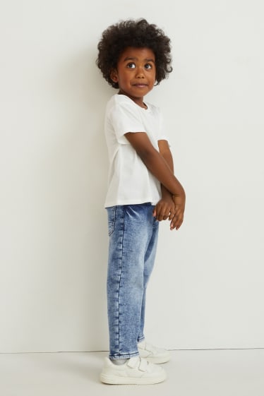 Kinderen - Relaxed jeans - thermojeans - jeansblauw