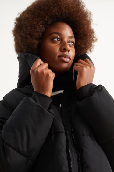 Damen - Steppjacke - schwarz