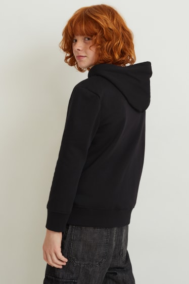 Kinder Buben - Hoodie - schwarz