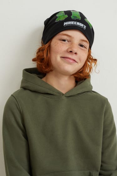 Nen - Minecraft - gorra - negre