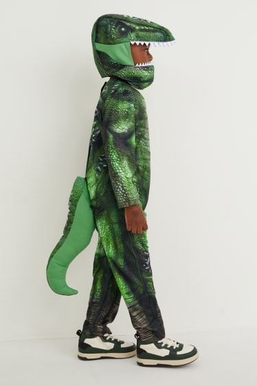 Kinderen - Dino - kostuum - 2-delig - groen