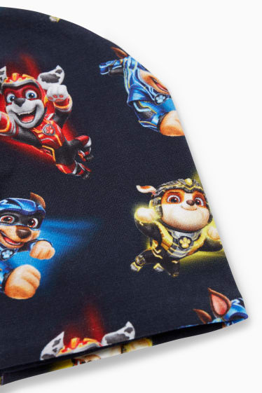 Kinder Jungen - PAW Patrol - Mütze - gemustert - dunkelblau