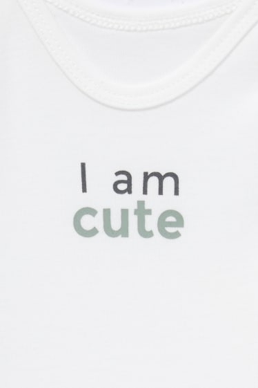 Unisex - Confezione da 7 - body per neonati - grigio