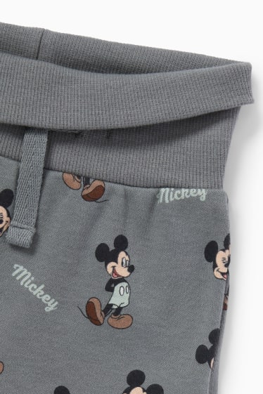 Baby: jongens - Mickey Mouse - baby-outfit - 3-delig - mintgroen