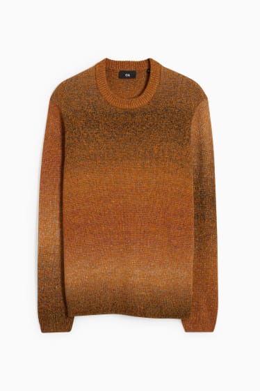 Hommes - Pull - marron