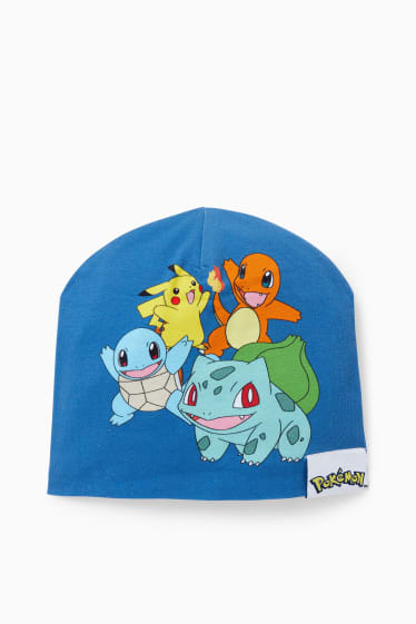 Niños - Pokémon - gorro - azul