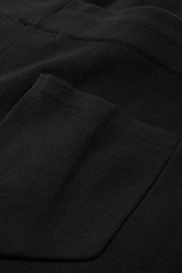 Pánské - Pletené kalhoty - černá