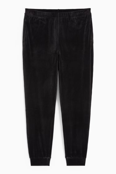 Dona - Pantalons de xandall bàsics - negre