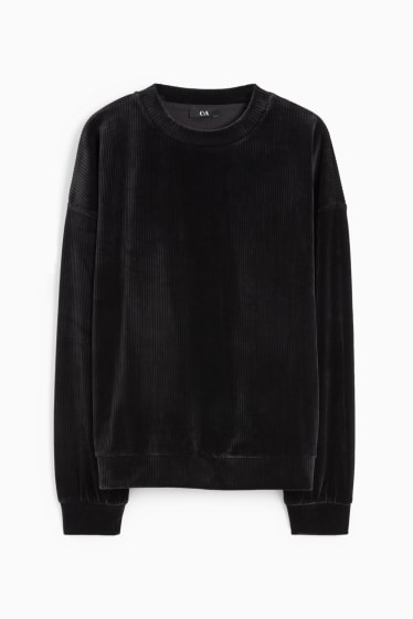 Women - Basic sweatshirt - black