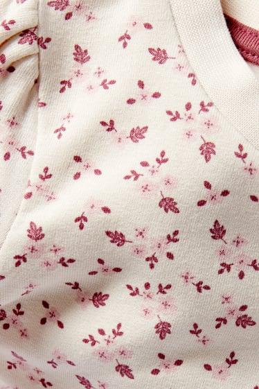 Bebés niñas - Pack de 3 - sudaderas para bebé - fucsia