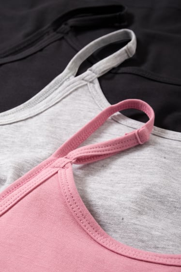 Kinder Mädchen - Multipack 5er - Singlet - pink
