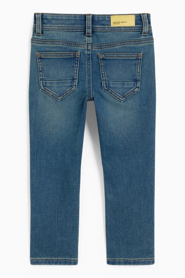 Kinder Buben - Slim Jeans - Thermojeans - Jog Denim - helljeansblau