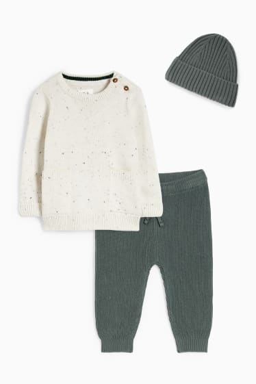 Babys - Baby-outfit - 3-delig - groen