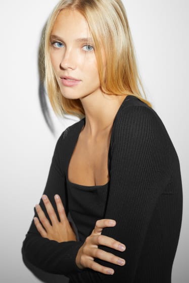 Femmes - CLOCKHOUSE - robe bodycon - noir