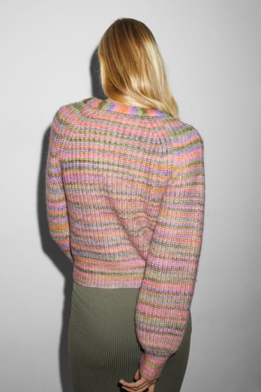 Damen - CLOCKHOUSE - Strickjacke - grün
