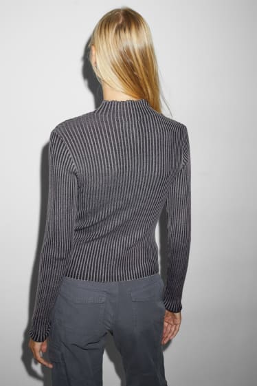 Dona - Jersei amb coll alçat - gris