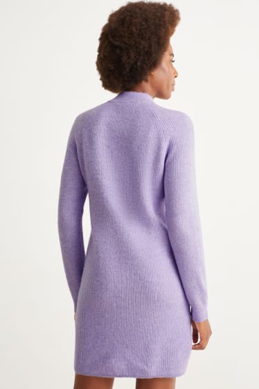 Dona - Vestit de punt - violeta clar