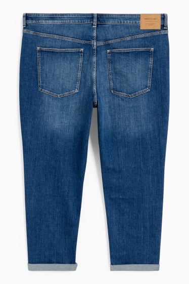 Damen - Boyfriend Jeans - Mid Waist - LYCRA® - jeansblau