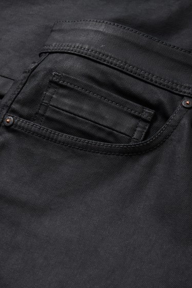 Home - Slim tapered jeans - negre