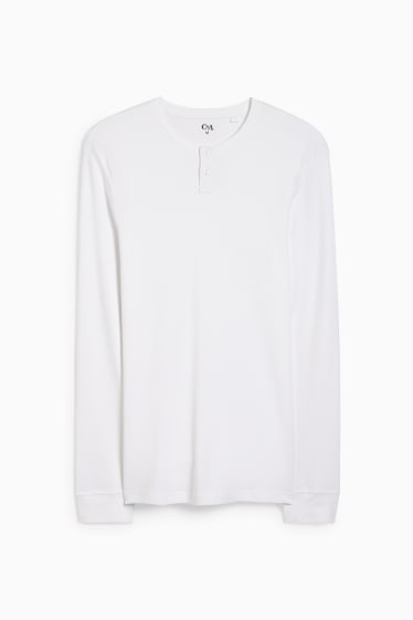 Men - Thermal base layer top - white