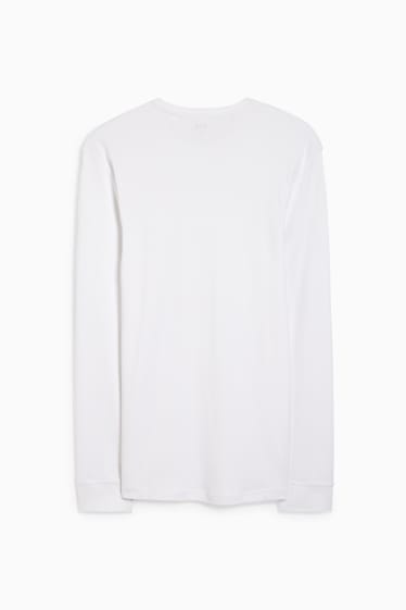 Men - Thermal base layer top - white