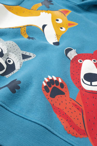 Kinder Buben - Set - Hoodie und Jogginghose - 2 teilig - blau