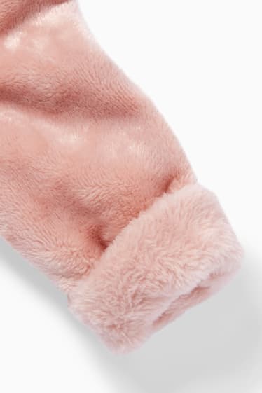 Bebeluși - Bluză de molton bebeluși - roz