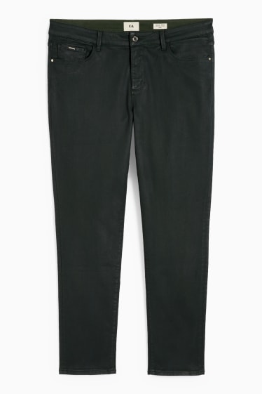 Dona - Slim jeans - mid waist - negre