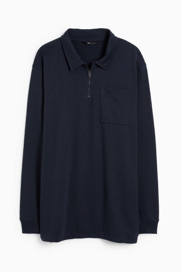 Hommes - Sweat - bleu foncé