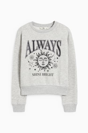 Kinderen - Sweatshirt - licht grijs-mix