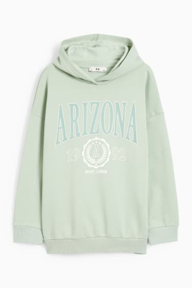 Kinder Mädchen - Hoodie - mintgrün