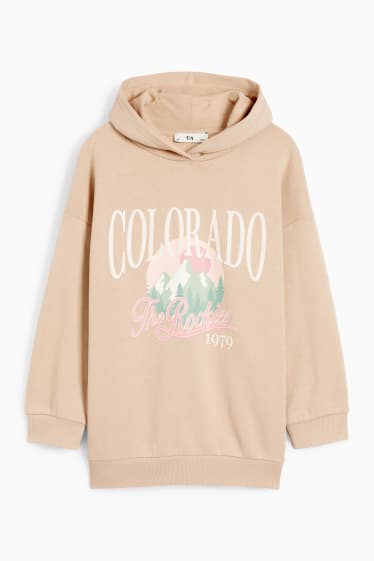 Children - Hoodie - taupe