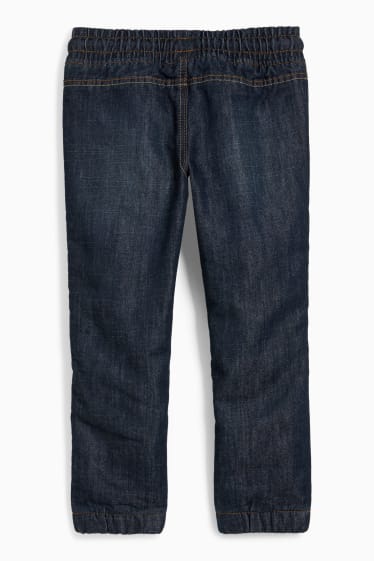 Niños - Slim jeans - vaqueros térmicos - vaqueros - azul oscuro