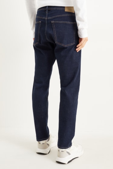 Heren - Slim tapered jeans - jeansdonkerblauw