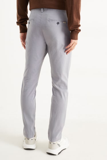 Hommes - Chino - slim fit - Flex - jean gris clair
