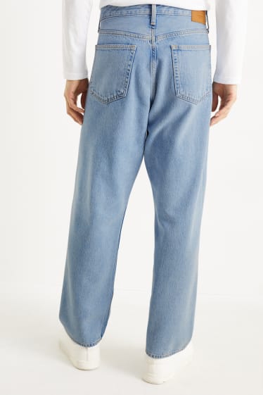 Pánské - Relaxed jeans - džíny - světle modré