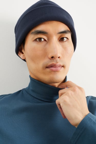 Hommes - Bonnet - THERMOLITE® - bleu foncé