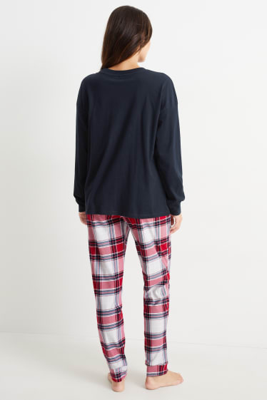 Femmes - Pyjama - bleu foncé