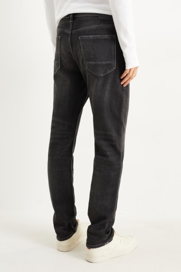 Home - Straight Jeans - Flex Jog Denim - negre