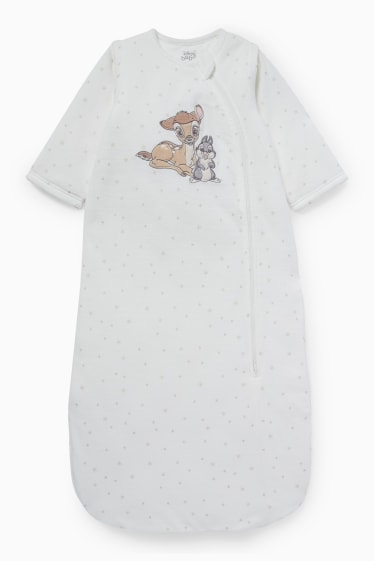 Bebés - Bambi - saco de dormir para bebé - 18-36 meses - blanco