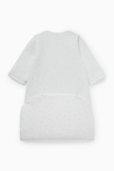 Baby Mädchen - Bambi - Baby-Schlafsack - 18-36 Monate - weiß